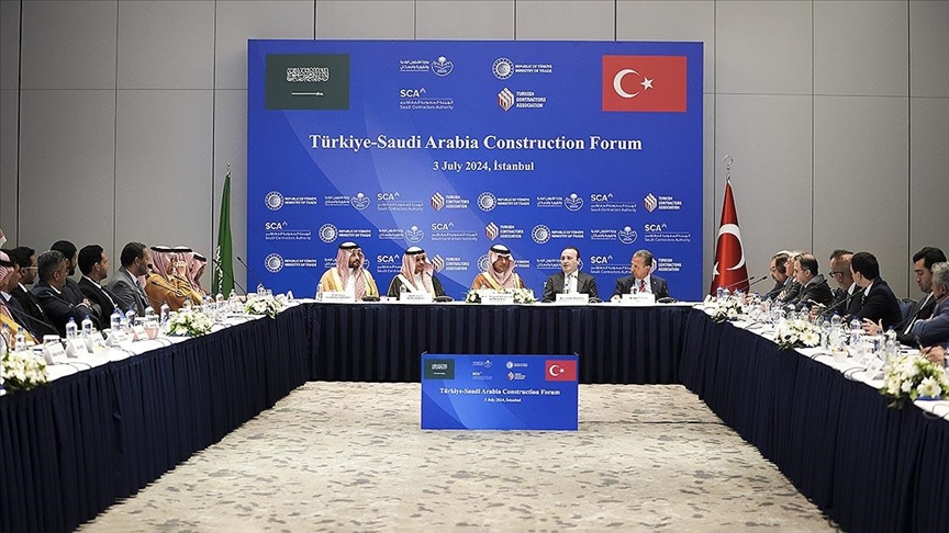 Türkiye-Suudi Arabistan İnşaat Forumu, İstanbul’da gerçekleştirildi